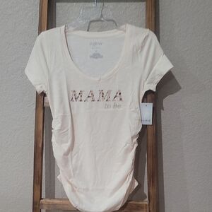 NWT leopard momma to be maternity top